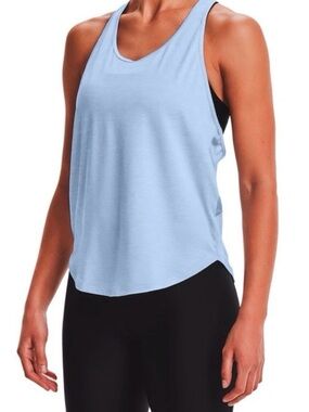 Women's Blue Under Armour UA Tech Vent Tank Tops Size Medium NWT